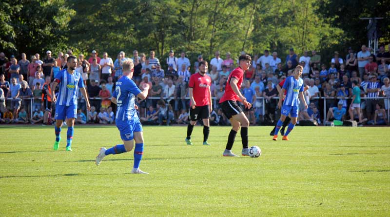 Testspiel RSV Eintracht - Hertha BSC am 4. Juli 2018