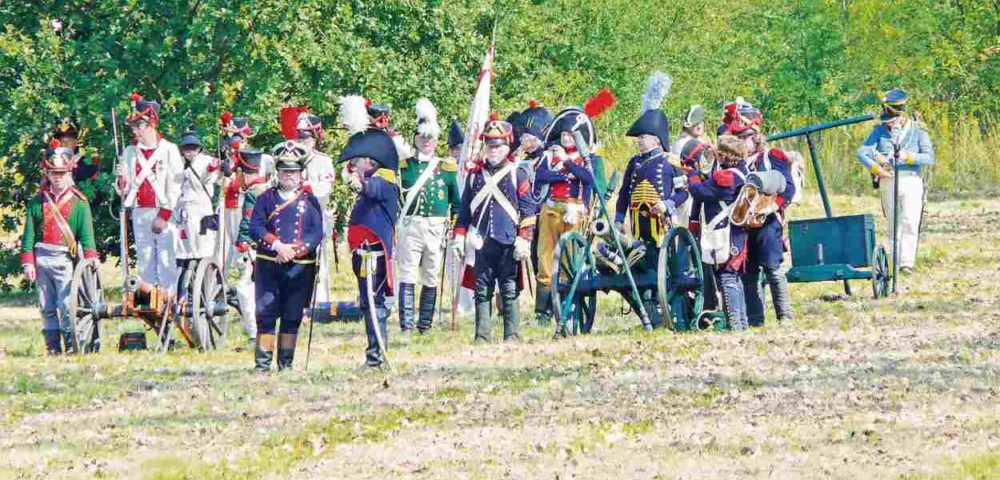 Historische Vereine beim Siegesfest Großbeeren 2015