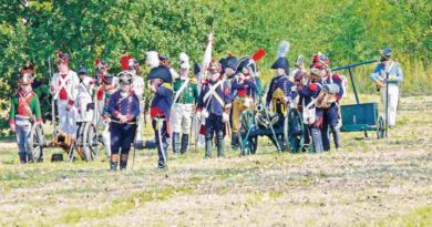 Historische Vereine beim Siegesfest Großbeeren 2015