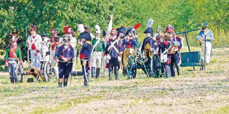 Historische Vereine beim Siegesfest Großbeeren 2015