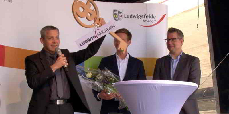 Video: Ludwig-Arkaden feierlich eröffnet