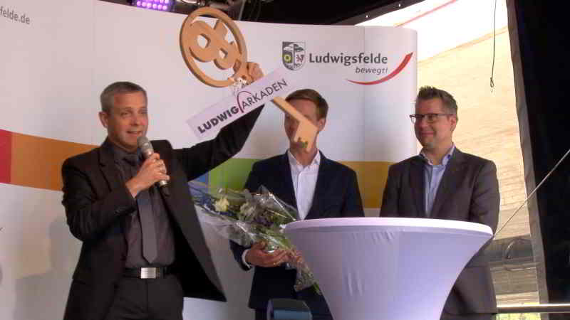 Video: Ludwig-Arkaden feierlich eröffnet