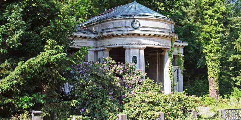 Mausoleum auf dem Südwestfriedhof Stahnsdorf