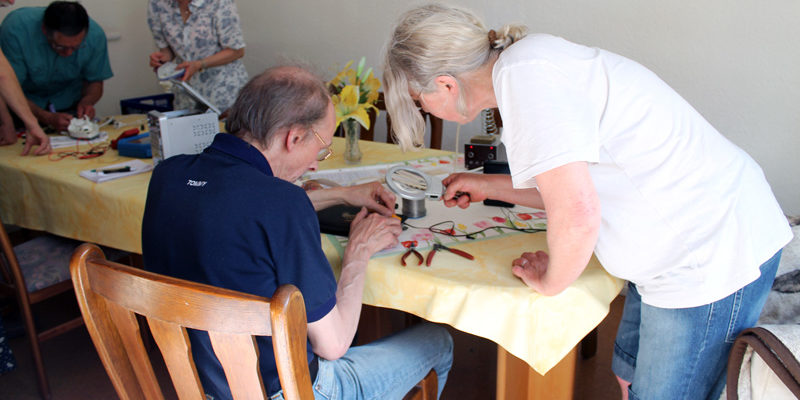 bericht über das Repair Cafe in Teltow im Lokal.report Juni 2017