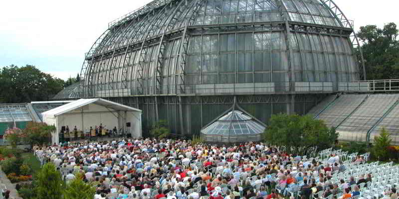 Sommerkonzerte im Botanischen Garten 2017