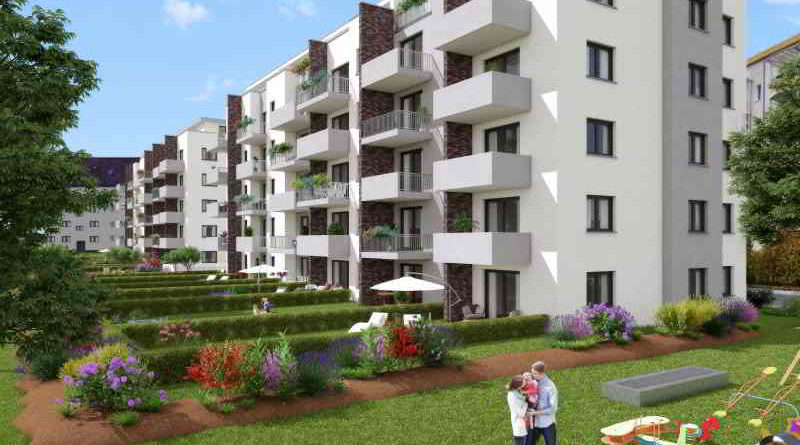 Entstehen neuer Wohnungen rund um den Ruhlsdorfer Platz in Teltow