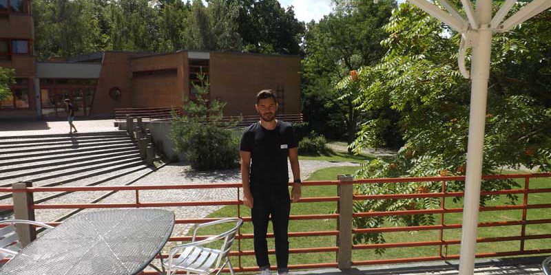 Mario Krogulec Herbergsvater in der Jugendherberge Wannsee