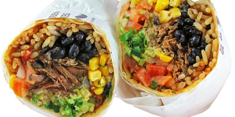 Sixteen Bites Burrito