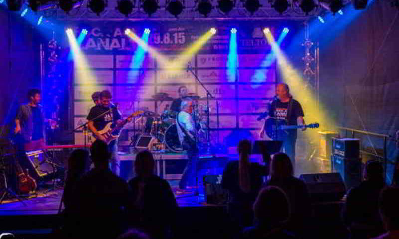 Sieben auf einen Streich - Rock am Kanal in Teltow
