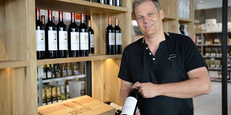 Frabk Kleinfeldt im Vinoscout Weinklimaschrank