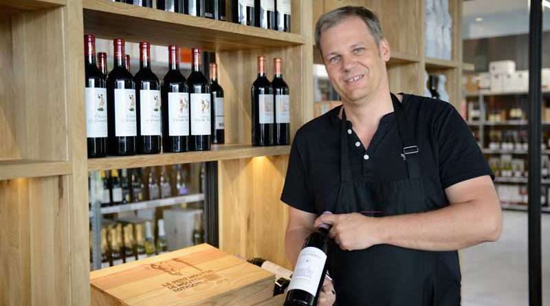 Frabk Kleinfeldt im Vinoscout Weinklimaschrank