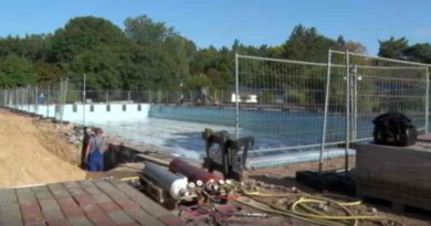 Video: Sanierung im Freibad Kiebitzberge gestartet