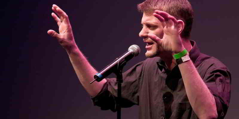 Der echte Norden slammt - Poetryshow mit Helge Albrecht und Björn Högsdal am 10. November im KultRaum in Kleinmachnow.