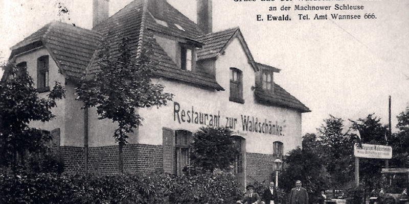 Waldschänke um 1920 / Foto: Heimatverein Stahnsdorf