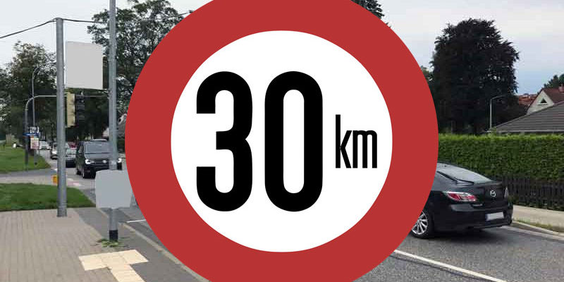 Tempo 30 Güterfelder Damm