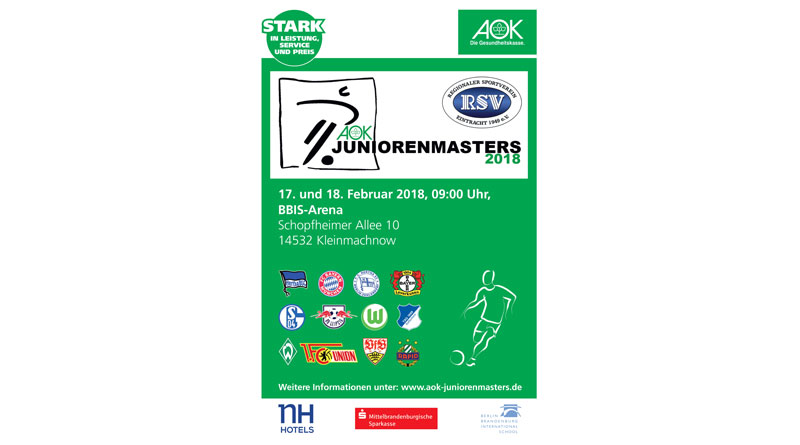 AOK Juniorenmasters 2018