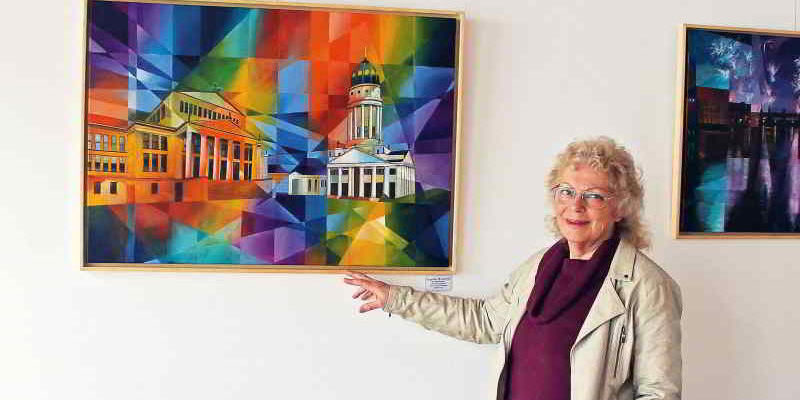 Die Teltowerin Angelika Watteroth und viele weitere Maler, Fotografen und Bildhauer aus der Region beteiligen sich am Wochenende beim Brandenburgischen Aktionstag Offene Ateliers.