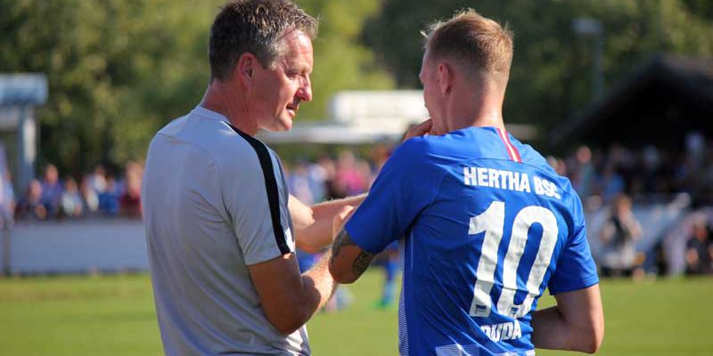Testspiel RSV Eintracht - Hertha BSC am 4. Juli 2018