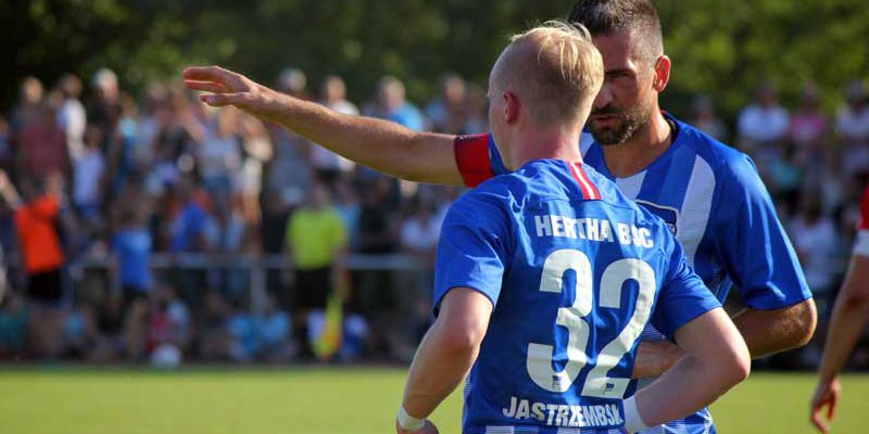 Testspiel RSV Eintracht - Hertha BSC am 4. Juli 2018