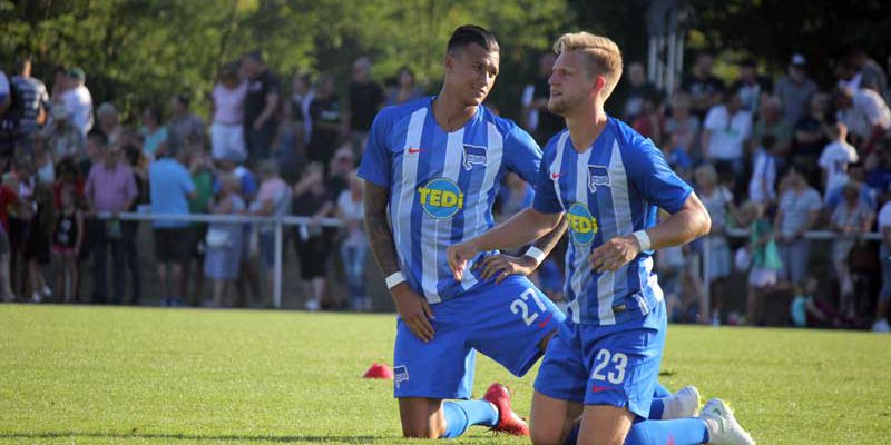 Testspiel RSV Eintracht - Hertha BSC am 4. Juli 2018