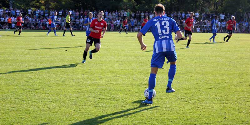 Testspiel RSV Eintracht - Hertha BSC am 4. Juli 2018