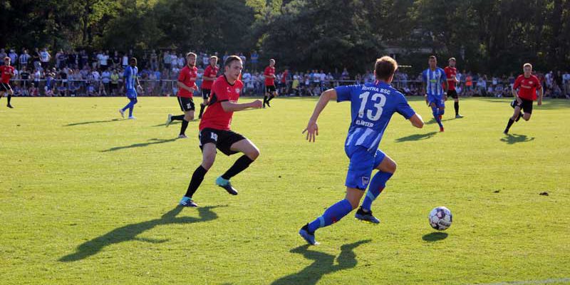 Testspiel RSV Eintracht - Hertha BSC am 4. Juli 2018
