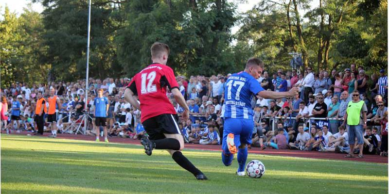 Testspiel RSV Eintracht - Hertha BSC am 4. Juli 2018