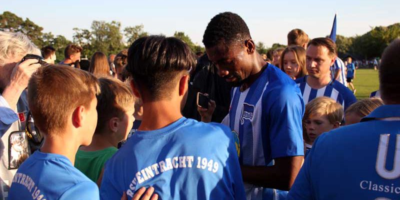 Testspiel RSV Eintracht - Hertha BSC am 4. Juli 2018