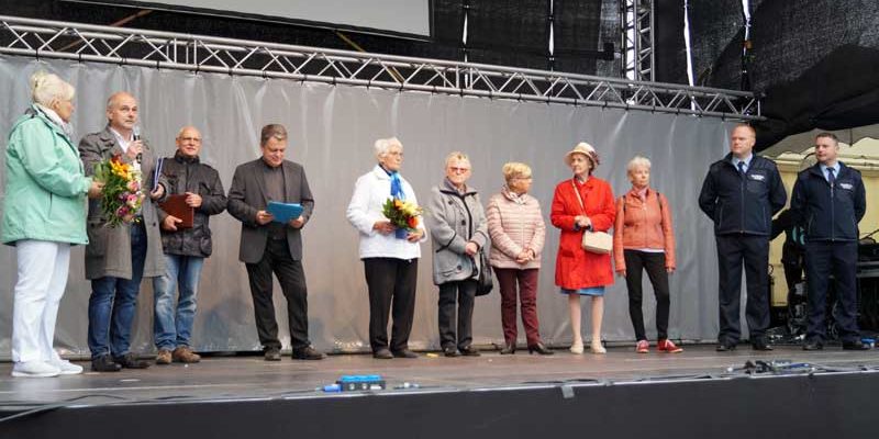 Freiwillige Feuerwehr Teltow: Auszeichnung für ehrenamtliches Engagement beim Teltower Stadtfest