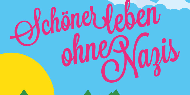 Am 17. August ab 17:00 Uhr feiern die Neuen Kammerspiele in Kleinmachnow ihr zweites One-Night-Festival "Schöner leben ohne Nazis". Dafür haben sie ein buntes Programm aus Improvisationstheater, Musik, Film und Diskussionen zusammengestellt.