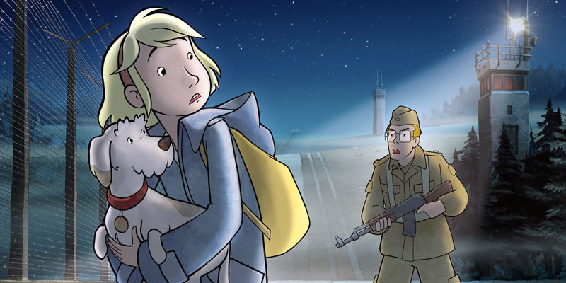 Im Zeichentrickfilm "Fritzi - Eine Wendewundergeschichte" geht es um die Flucht aus der DDR und in "Im Niemandsland" um die Ereignisse in Kleinmachnow nach dem Mauerfall. Passend zum 30. Jahrestag haben die Neuen Kammerspiele in der kommenden Spielwoche zwei Filme zum Thema im Programm.