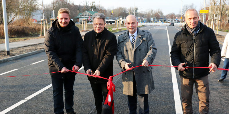 Eine kleine Entlastung für Autofahrende in der Region: Die Biomalzspange wurde am 13. Dezember 2019 freigegeben.