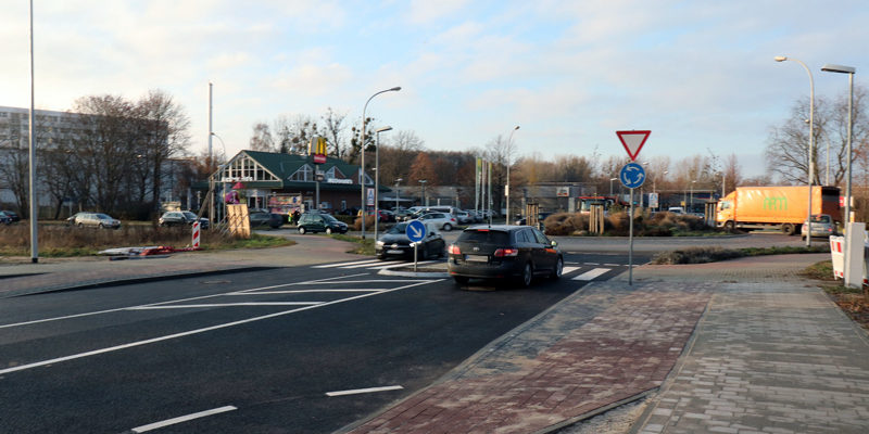 Eine kleine Entlastung für Autofahrende in der Region: Die Biomalzspange wurde am 13. Dezember 2019 freigegeben.