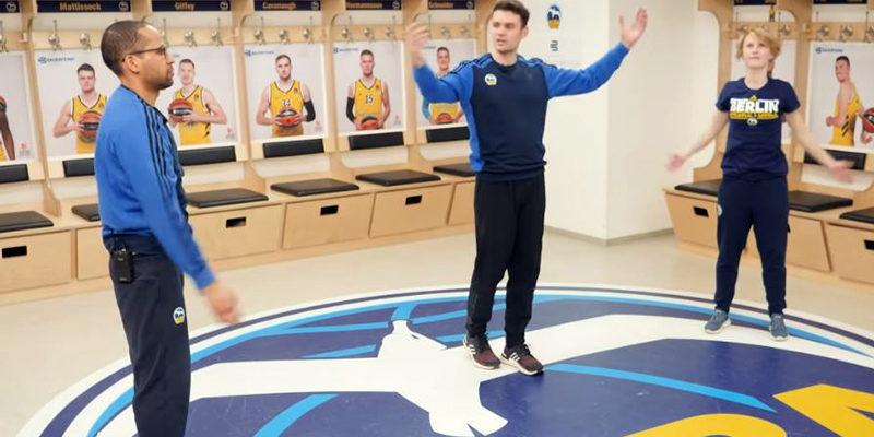 Sportstunde Alba Berlin Coronavirus