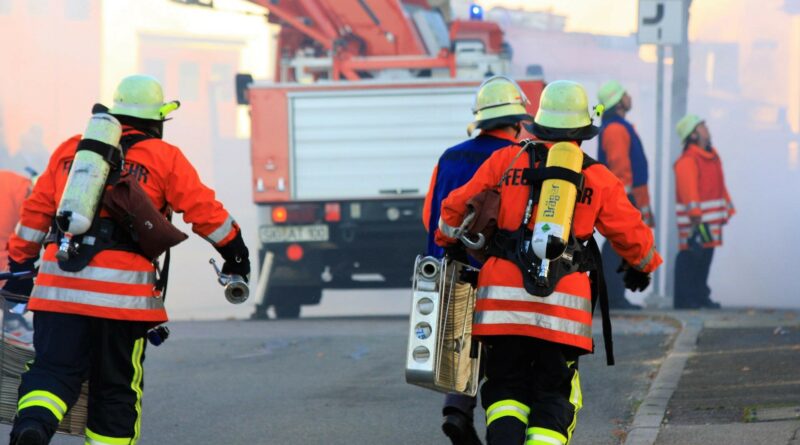 Tiefgaragenbrand in Teltow