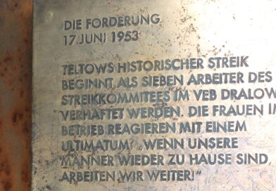 Erinnern an die Opfer des Volksaufstandes vom 17. Juni 1953