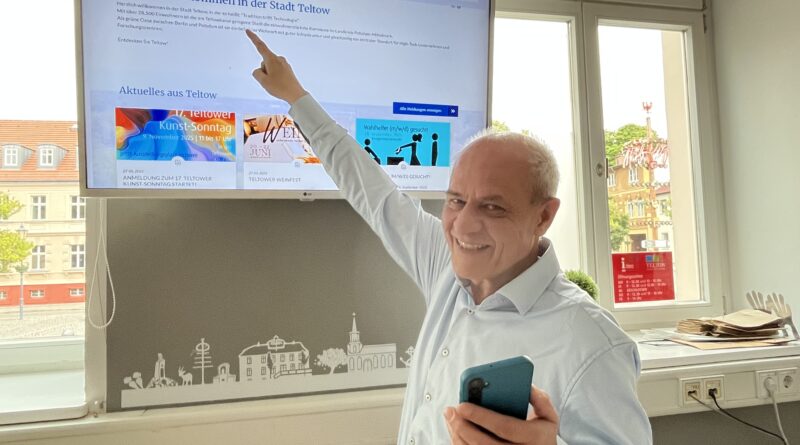 Teltow hat jetzt eine eigene Stadt-App