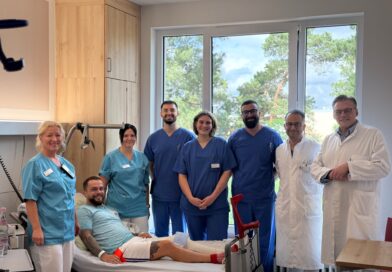 Premiere in der Sporttraumatologie am Evangelischen Krankenhaus Ludwigsfelde-Teltow