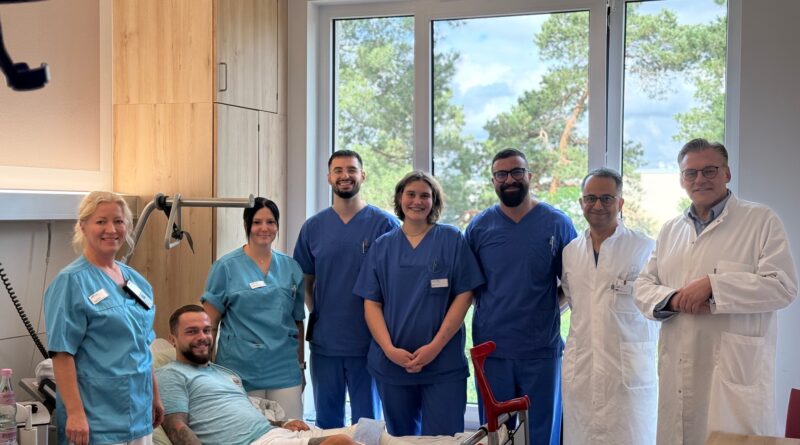 Premiere in der Sporttraumatologie am Evangelischen Krankenhaus Ludwigsfelde-Teltow