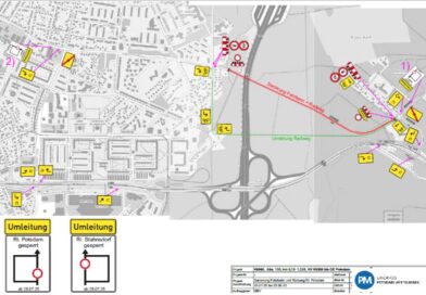Straßensanierung Potsdamer Allee in Stahnsdorf beginnt