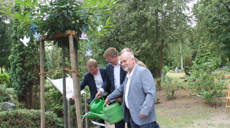 Teltow – Esskastanie für den Frieden gepflanzt