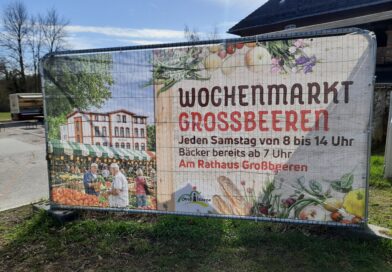 Wochenmarkt in Großbeeren wiederbelebt